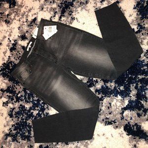 High Rise Raw Hem JEans - 27 STS Blue